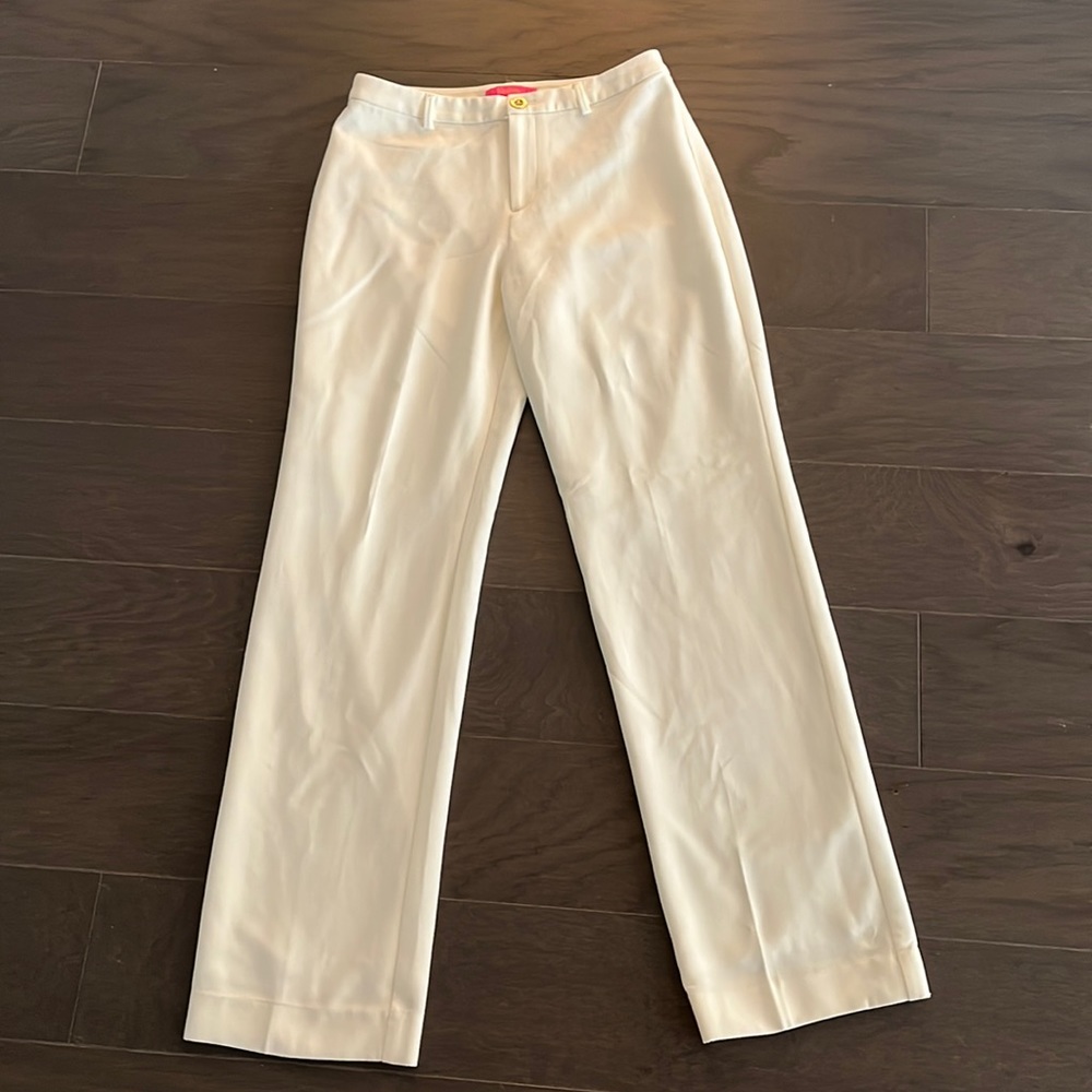 Lilly Pulitzer Off White Dress Pants